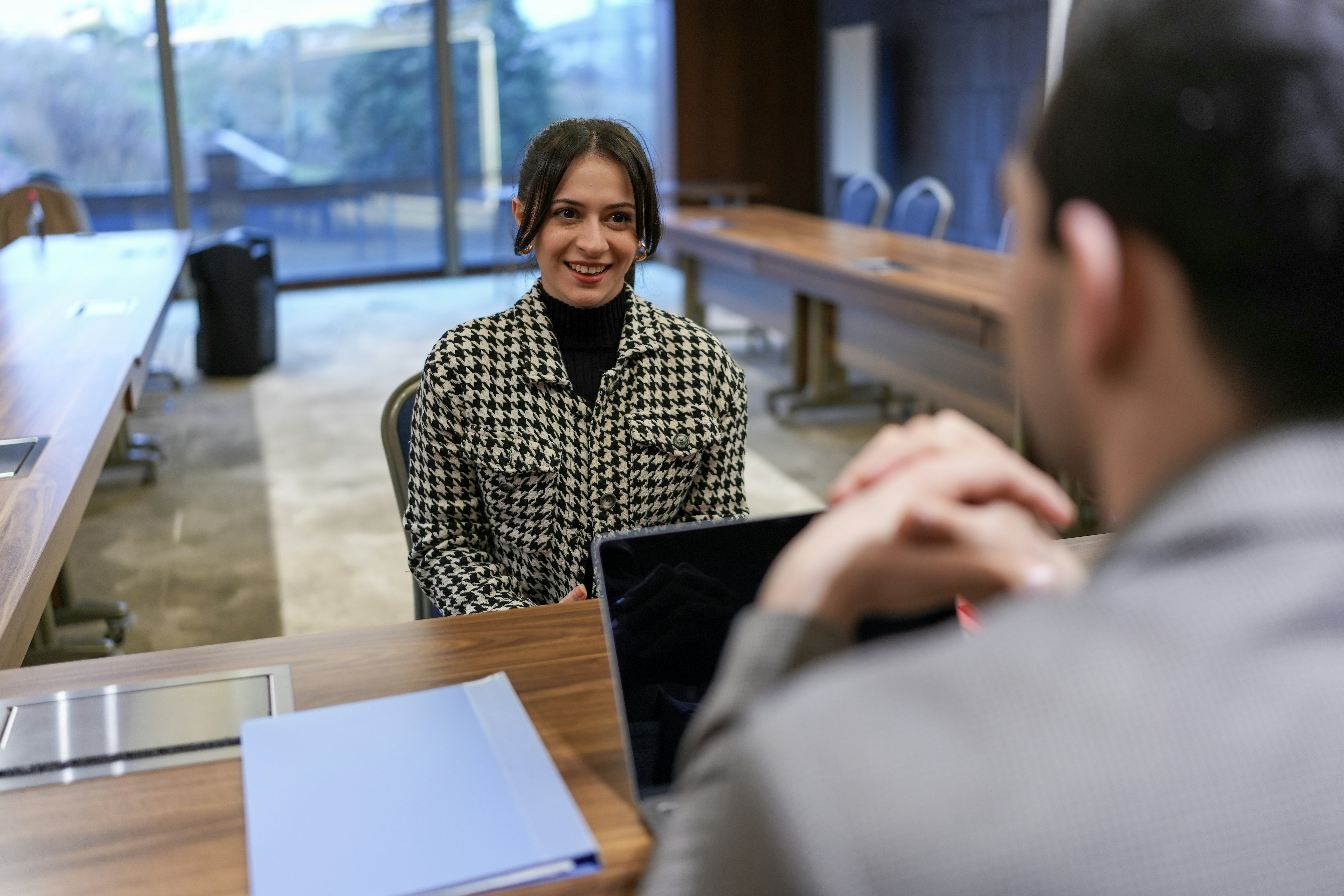 Interview for a layout design job